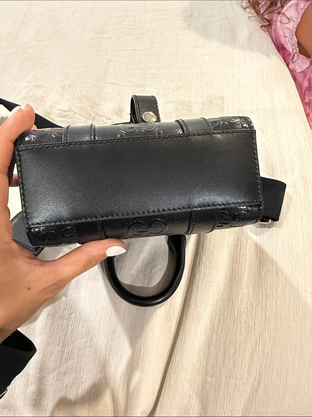 Gucci GG Embossed Tote Bag